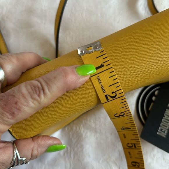 Steve Madden Mustard Yellow Bkarlee Crossbody Bag Wallet - Picture 11 of 14